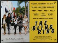 8z428 BLING RING DS British quad '13 Katie Chang, Israel Broussard, Emma Watson!