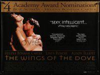 8z515 WINGS OF THE DOVE DS awards British quad '97 Helena Bonham Carter, Linus Roache!