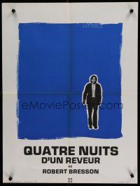 8z250 FOUR NIGHTS OF A DREAMER French 23x32 '71 Robert Bresson's Quatre Nuits d'un Reveur!
