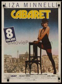 8z286 CABARET French 15x21 R70s Liza Minnelli sings & dances in Nazi Germany, Bob Fosse!