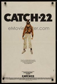 8z287 CATCH 22 French 15x21 '70 directed by Mike Nichols, based on the novel by Joseph Heller!