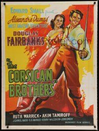 8z021 CORSICAN BROTHERS Indian R60s Douglas Fairbanks Jr. in a dual role as twins, Ruth Warrick!