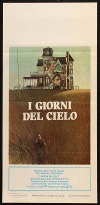 8z134 DAYS OF HEAVEN Italian locandina '79 Richard Gere, Brooke Adams, directed by Malick!