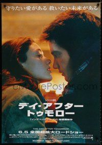 8z622 DAY AFTER TOMORROW advance DS Japanese 29x41 '04 close-up of Jake Gyllenhaal & Rossum!