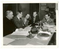 9a076 ANGEL candid 8.25x10 still '37 Lubitsch, Dietrich, Marshall & others at preliminary rehearsal!