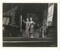 9a095 BABES ON BROADWAY 8.25x10 still '41 Mickey Rooney & Judy Garland in old ghost theater!
