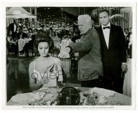 9a207 COUNTESS FROM HONG KONG candid 8.25x10 still '67 Chaplin outlines scene for Brando & Loren!