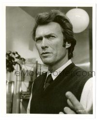 9a226 DIRTY HARRY 8.25x10 still '88 great head & shoulders close up of Clint Eastwood!