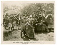 9a242 DRUMS OF LOVE 8.25x10 still '28 Mary Philbin & Alvarado by well, directed by D.W. Griffith!