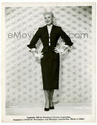 9a320 GINGER ROGERS 8x10.25 still '53 full-length portrait modeling a outfit from Forever Female!