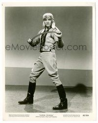 9a370 HARUM SCARUM 8x10 still '65 great full-length close portrait of Elvis Presley with sword!