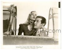 9a410 I WANTED WINGS 8.25x10 still '40 c/u of sexy Veronica Lake with Ray Milland in cockpit!