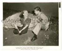 9a412 I WANTED WINGS deluxe 8.25x10 still '40 sexy Veronica Lake & William Holden by parachute!