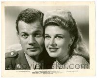 9a415 I'LL BE SEEING YOU 8.25x10.25 still '45 best portrait of Joseph Cotten & Ginger Rogers!