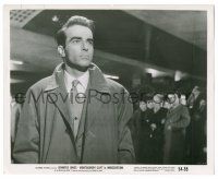 9a421 INDISCRETION OF AN AMERICAN WIFE 8x10 still '54 c/u of Montgomery Clift, Vittorio De Sica