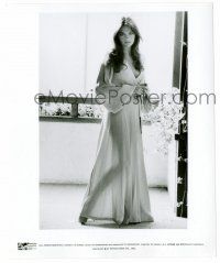 9a440 JACQUELINE BISSET 8.25x10 still '73 incredible full-length portrait in sexy sheer nightgown!