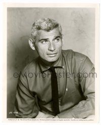 9a460 JEFF CHANDLER 8x10 still '55 great close portrait of Hollywood's Iron Man!