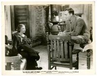 9a670 OIL FOR THE LAMPS OF CHINA 8x10.25 still '35 Pat O'Brien looks at Josephine Hutchinson!