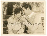 9a681 OUR DANCING DAUGHTERS 8x10.25 still '28 Johnny Mack Brown feeds young flapper Joan Crawford!