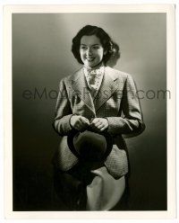 9a755 ROSALIND RUSSELL deluxe 8x10 still '36 in classy photo by Hurrell from Trouble For Two!