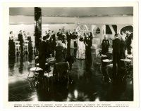 9a790 SHALL WE DANCE 8x10.25 still '37 far shot of Astaire & Rogers toasted at party!
