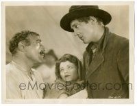 9a863 STREET ANGEL 8x10.25 still '28 Janet Gaynor between Charles Farrell & Henry Armetta!