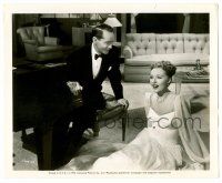 9a889 THAT NIGHT WITH YOU 8.25x10 still '45 Franchot Tone laughs at fallen Susanna Foster!