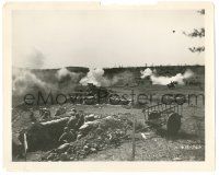 9a977 WINGS 8x10 still '27 image of soldiers in trench fortifications on battlefield by Otto Dyar!