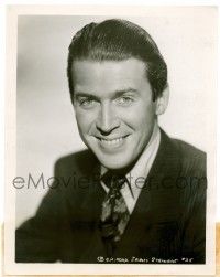 9a637 MR. SMITH GOES TO WASHINGTON 8x10.25 still '39 best smiling portrait of James Stewart!