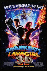 9b029 ADVENTURES OF SHARKBOY & LAVAGIRL DS 1sh '05 Taylor Lautner, David Arquette!