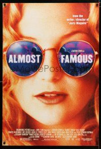 9b043 ALMOST FAMOUS DS 1sh '00 Cameron Crowe directed, pretty Kate Hudson!