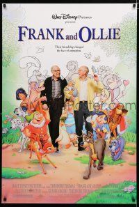 9b243 FRANK & OLLIE DS 1sh '95 Walt Disney animators Frank Thomas & Oliver Johnston!