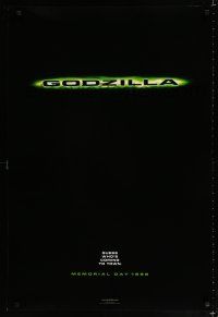 9b270 GODZILLA teaser DS 1sh '98 Roland Emmerich remake, guess who's coming to town!