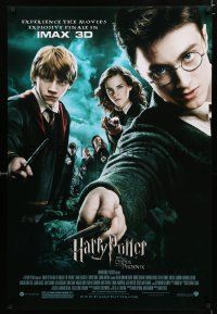 9b304 HARRY POTTER & THE ORDER OF THE PHOENIX IMAX DS 1sh '07 Radcliffe, Emma Watson & cast!