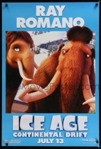 9b339 ICE AGE: CONTINENTAL DRIFT advance 1sh '12 cute image, Ray Romano!