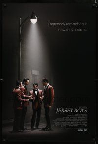 9b370 JERSEY BOYS advance DS 1sh '14 John Lloyd Young as Frankie Valli, The Four Seasons!