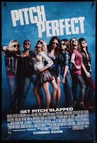 9b571 PITCH PERFECT advance DS 1sh '12 Anna Kendrick, Skylar Astin, Ben Platt, Brittany Snow!