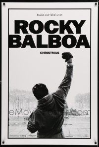9b632 ROCKY BALBOA teaser DS 1sh '06 boxing, director & star Sylvester Stallone w/fist in air!