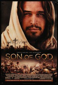 9b688 SON OF GOD style A advance DS 1sh '14 Diogo Morgado, Roma Downey, their empire, his kingdom!