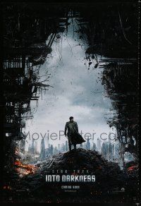 9b706 STAR TREK INTO DARKNESS teaser DS 1sh '13 cool image of rubble & Benedict Cumberbatch!