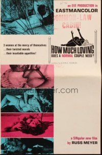 9c088 COMMON LAW CABIN pressbook '67 Russ Meyer, How Much Loving Does a Normal Couple Need!