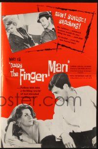 9c278 LE DOULOS pressbook '62 Jean-Paul Belmondo, Jean-Pierre Melville, The Finger Man!