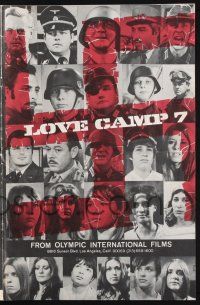 9c291 LOVE CAMP 7 pressbook '69 youthful beauties enslaved for the pleasure of the 3rd Reich!