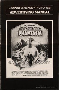 9c359 PHANTASM pressbook '79 if this one doesn't scare you, you're already dead!