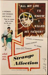 9c402 SCAMP pressbook '59 Strange Affection, all his life he'll know he killed his father!