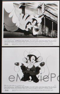 9c591 AMERICAN TAIL: FIEVEL GOES WEST presskit w/ 10 stills '91 there's a new mouse in town!