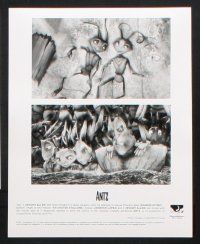 9c777 ANTZ presskit w/ 6 stills '98 computer animated insects, w/ great portraits of voice actors!