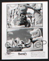 9c973 BARNEY'S GREAT ADVENTURE presskit w/ 3 stills '98 an adventure as big as your imagination!