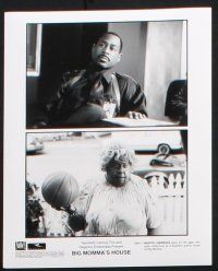 9c843 BIG MOMMA'S HOUSE presskit w/ 5 stills '00 Martin Lawrence disguises as an old woman!