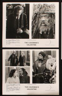 9c976 CAVEMAN'S VALENTINE presskit w/ 3 stills '01 creepy Samuel L. Jackson with dreadlocks!